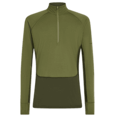 Koszulka z długim rękawem Icebreaker Merino 200 ZoneKnit™ LS Half Zip Men DK LODEN/SPHAGNUM/CB