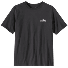 Koszulka z krótkim rękawem Patagonia FITZ ROY FOOTHILLS T-SHIRT Men Ink Black