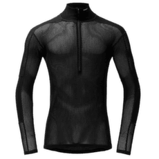 Pulower Devold Wool Mesh Pro Zip Neck Man 950A BLACK