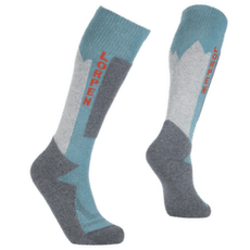 Podkolanówki Lorpen WOOL SKI TWO PACK KIDS 875 ARCTIC/DARK MARINE