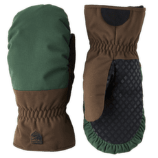 Rękawice Hestra reMix Hajka Mitt Bottle green/Espresso