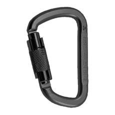 Karabinek wspinaczkowy Rock Empire Steel Carabiner D KL-2T Black černá 008