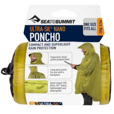 Ponczo Sea to Summit 15D UltraSil™ Nano Poncho Lime (LI)