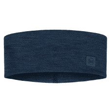 Opaska na głowę Buff MERINO WIDE HEADBAND SOLID SOLID NIGHT BLUE