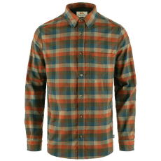 Koszula z długim rękawem Fjällräven Lappland Stretch Flannel Shirt Men Laurel Green-Autumn Leaf