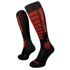Podkolanówki Northman Ski Compress Merino 21 93_černá