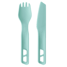 Sztućce Sea to Summit Passage Cutlery Set - [2 Piece] Aqua Sea Blue