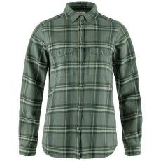 Koszula z długim rękawem Fjällräven Övik Heavy Flannel Shirt Women Patina Green-Deep Patina