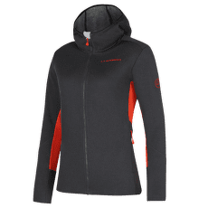 Bluza La Sportiva COSMIC HOODY Women Carbon/Cherry Tomato