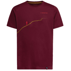 Koszulka z krótkim rękawem La Sportiva TRAIL T-SHIRT Men Redwood_R25R25