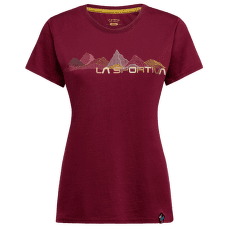 Koszulka z krótkim rękawem La Sportiva Peaks T-Shirt Women Redwood_R25R25