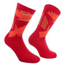 Skarpety La Sportiva OUTDOOR FUN SOCKS Redwood/Mountain Red