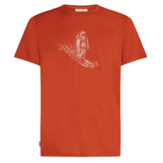 Koszulka z krótkim rękawem Icebreaker Merino 150 Tech Lite SS Tee Skiing Yeti Men AGATE