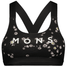 Biustonosz Mons Royale Stela X-Back Bra Women Black Daisy