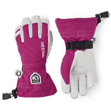 Rękawice Hestra Army Leather Heli Ski Jr. Fuchsia