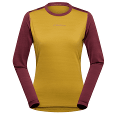 Koszulka z długim rękawem La Sportiva TOUR LONG SLEEVE Women Savana/Redwood