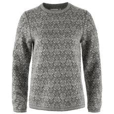 Sweter Fjällräven Snow Round Neck Sweater Women Grey 020