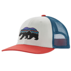 Czapka Patagonia Trucker Hat Kid Fitz Roy Bear: Birch White