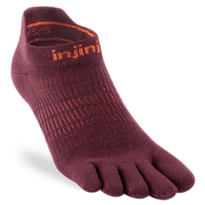 Skarpety Injinji Run Lightweight No-Show Women MAHOGANY
