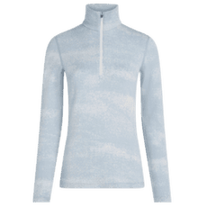 Koszulka z długim rękawem Icebreaker Merino 260 Oasis Vertex LS Half Zip CHillwave Women SNOW/ZINC BLUE/J