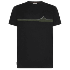 Koszulka z krótkim rękawem Icebreaker Merino 150 Tech Lite SS Tee Range Stripes Men BLACK