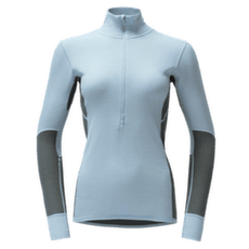 Koszulka z długim rękawem Devold Wool Mesh 190 Zip Neck Women 233B DAWN/CASTLEROCK