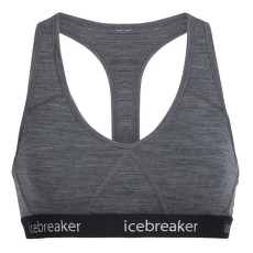 Biustonosz Icebreaker Sprite Racerback Bra Women (103020) Gritstone HTHR/Black