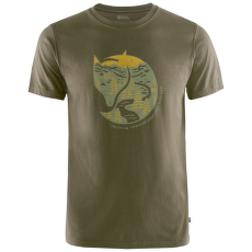 Koszulka z krótkim rękawem Fjällräven Arctic Fox T-Shirt Men Dark Olive