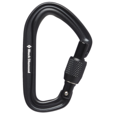 Karabinek wspinaczkowy Black Diamond HOTFORGE SCREWGATE Black