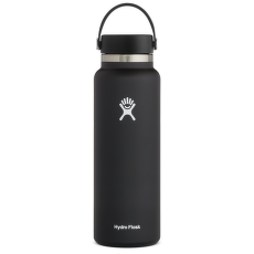 Termos Hydro Flask Wide Mouth with Flex Cap 2.0 40 oz 001 Black