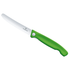 Nóż Victorinox Swiss Classic Foldable Paring knife, wavy Green