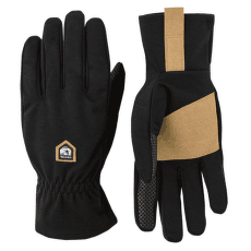 Rękawice Hestra Merino Windwool Liner - 5 finger Svart