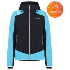 Bunda La Sportiva AEQUILIBRIUM SOFTSHELL JACKET Women Black/Malibu Blue