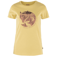 Koszulka z krótkim rękawem Fjällräven Arctic Fox Print T-Shirt Women Mais Yellow