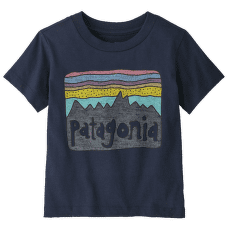 Koszulka z krótkim rękawem Patagonia Fitz Roy Skies T-Shirt Kids New Navy