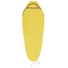 Wkładka do śpiwora Sea to Summit Reactor Sleeping Bag Liner - Mummy w/ Drawcord- Compact Sulphur Yellow