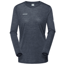 Koszulka z długim rękawem Mammut Tree Wool FL Longsleeve Women marine melange 5784