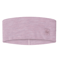 Opaska na głowę Buff MERINO WIDE HEADBAND SOLID SOLID LILAC SAND