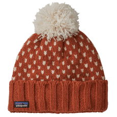 Czapki Patagonia Snowbelle Beanie Offset Dot: Burnished Red