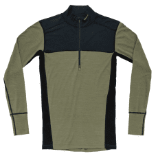 Koszulka z długim rękawem Devold Lauparen Merino 190 Zip Neck Men 284A INK/LICHEN/BLACK