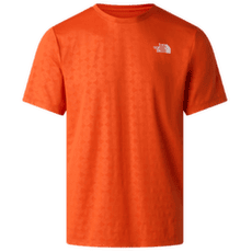 Koszulka z krótkim rękawem The North Face 24/7 Pentadome Embossed Reg Short Sleeve Men G6L LAVA RED