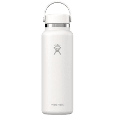 Termos Hydro Flask 40 OZ WIDE FLEX CAP 110 White