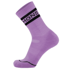 Skarpety Mons Royale Signature Crew Sock Pastel Purple