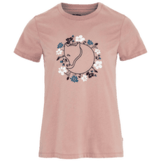 Koszulka z krótkim rękawem Fjällräven FJÄLLBLOMSTER FOX T-SHIRT WOMEN Chalk Rose