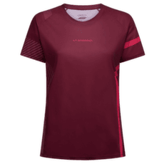 Koszulka z krótkim rękawem La Sportiva FLOW T-SHIRT Women Redwood/Azalea