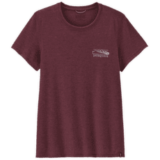 Koszulka z krótkim rękawem Patagonia Cap Cool Trail Shirt - Stratapeaks Women Berry Fig