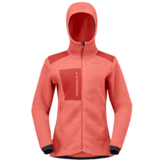 Kurtka Norrona trollveggen warm3 Zip Hood Women Deep Sea Coral/Baked Apple