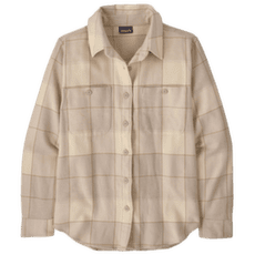 Koszula z długim rękawem Patagonia FJORD FLANNEL SHIRT Women Snow Owl: Rutabaga White