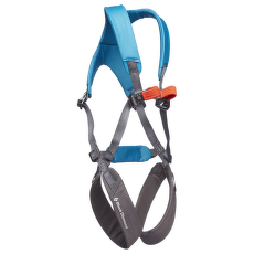 Siodło Black Diamond MOMENTUM HARNESS KIDS FL BODY Azul