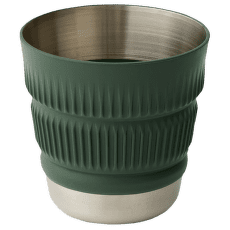 Kubek Sea to Summit Detour Stainless Steel Collapsible Mug Laurel Wreath Green